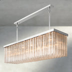 Cielo Rectangular Chandelier 54", 73"-chandelier-Manorlights