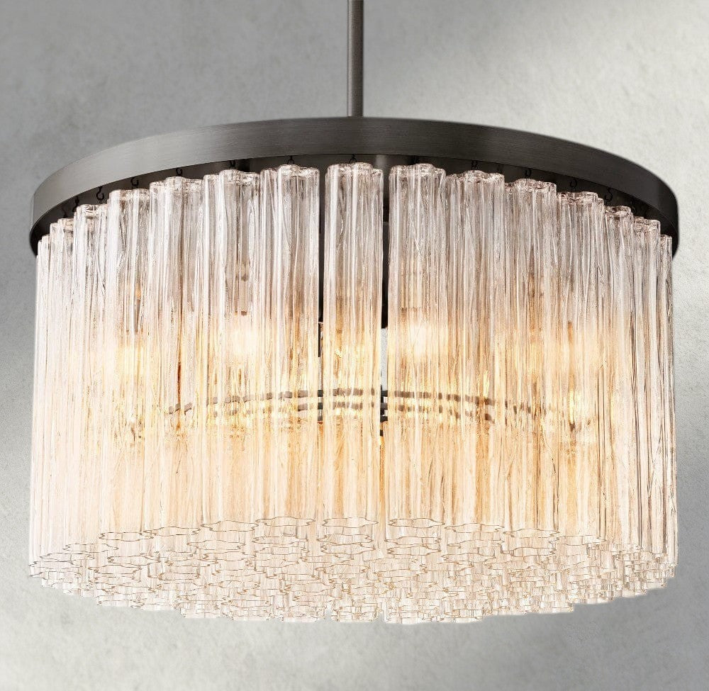 Cielo Round Chandelier 36", 48"-chandelier-Manorlights