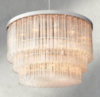 Cielo Three-Tier Round Chandelier 36", 48"-chandelier-Manorlights