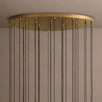 Colleena Fluted Glass Round Chandelier - 48"Manorlights