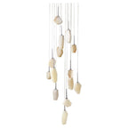 Contemporary Alabaster Pendant Light - Manorlights