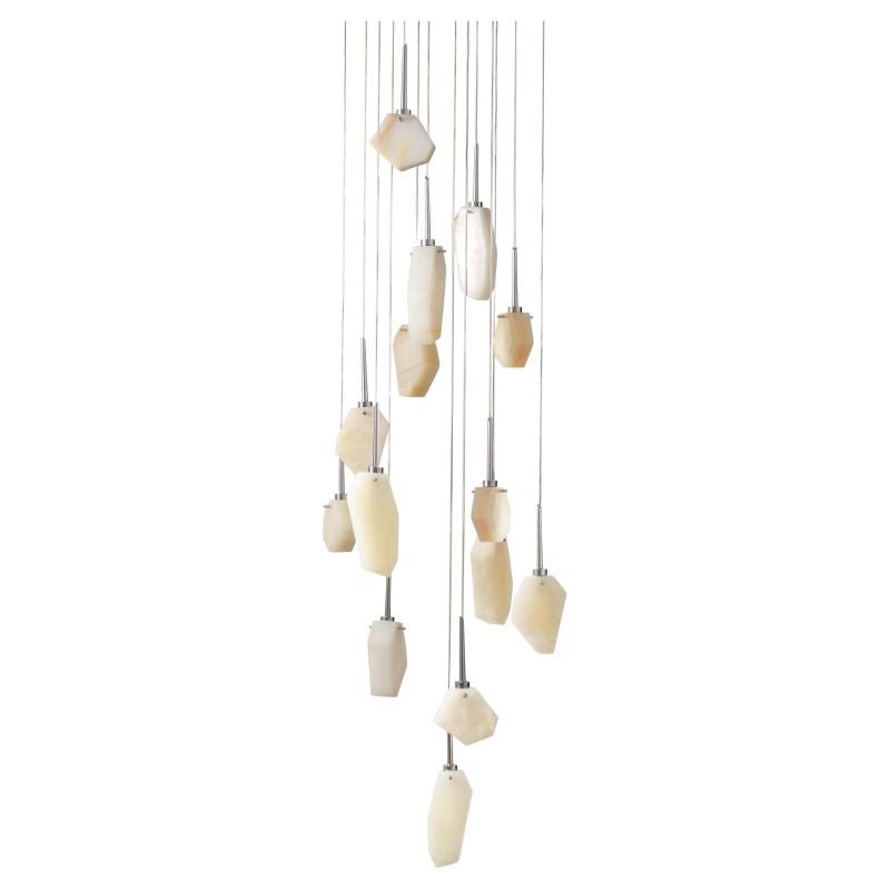 Contemporary Alabaster Pendant Light - Manorlights