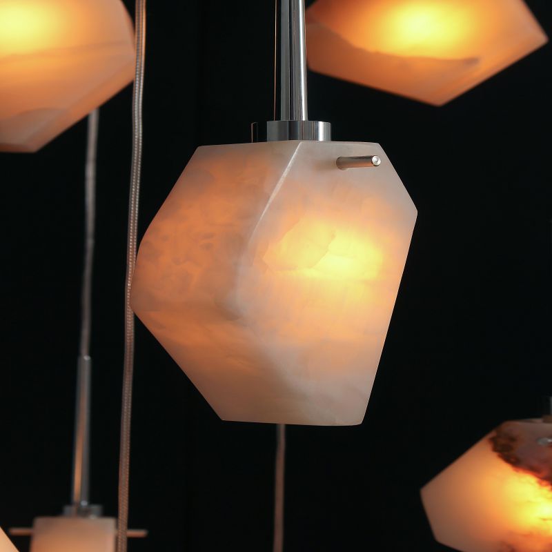 Contemporary Alabaster Pendant Light - Manorlights