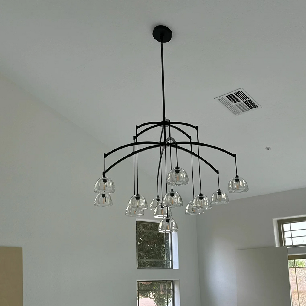 Haloid Round Chandelier