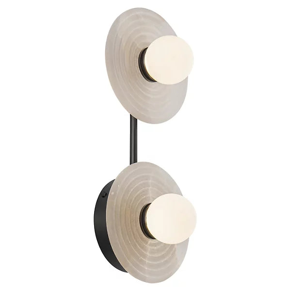 Dahlia Alabaster LED Vanity Light-Manorlights