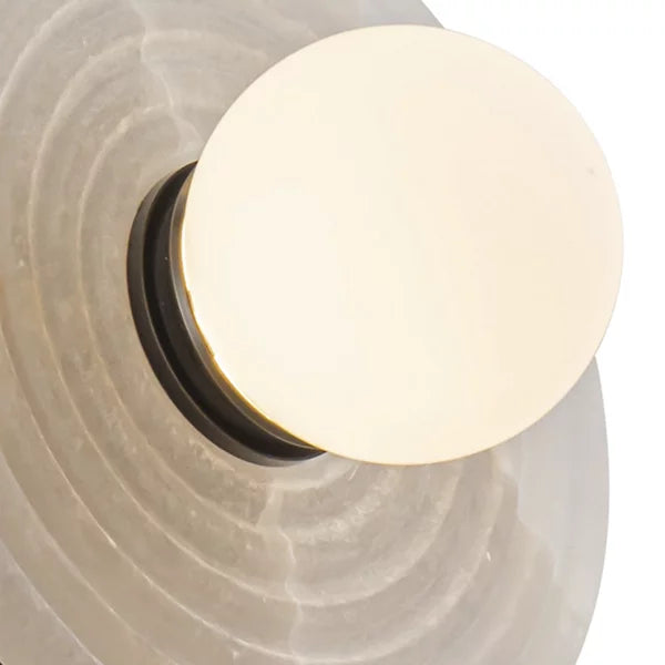 Dahlia Alabaster LED Vanity Light-Manorlights