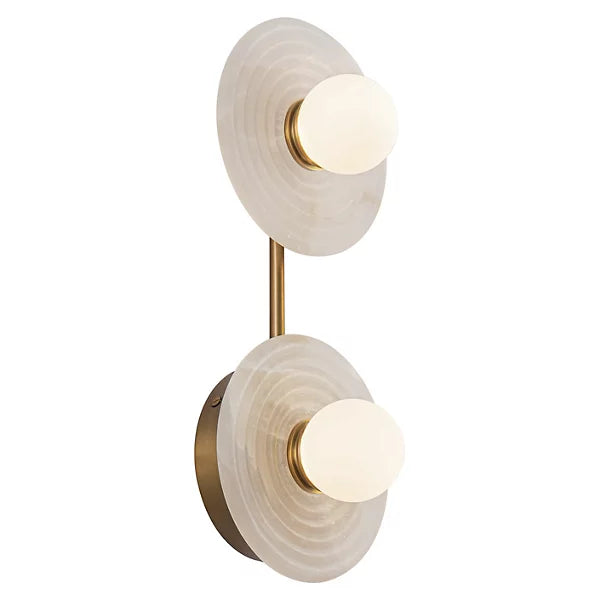 Dahlia Alabaster LED Vanity Light-Manorlights