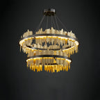 Dahlia Multiple Tier Round Chandelier - Style BBlushlighting