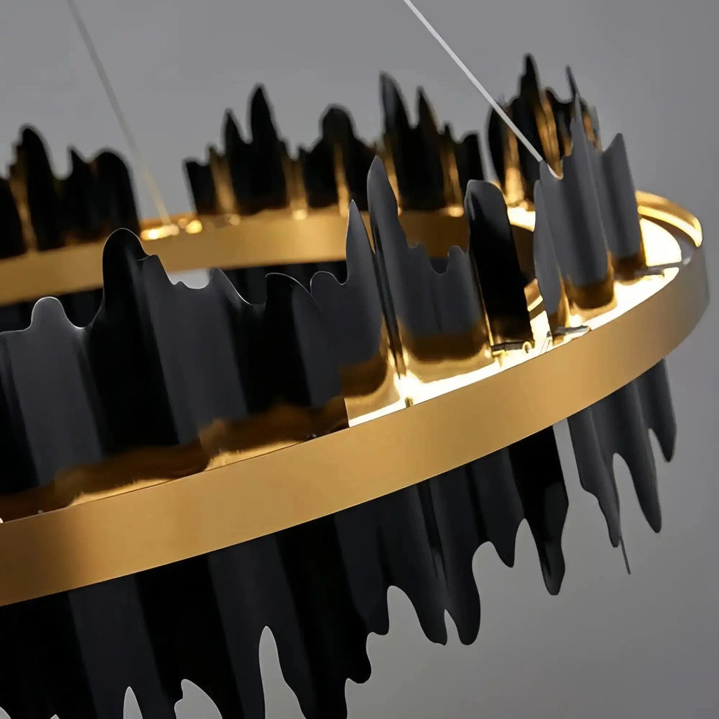 Dahlia Multiple Tier Round Chandelier - Style BBlushlighting
