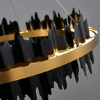 Dahlia Multiple Tier Round Chandelier - Style BBlushlighting