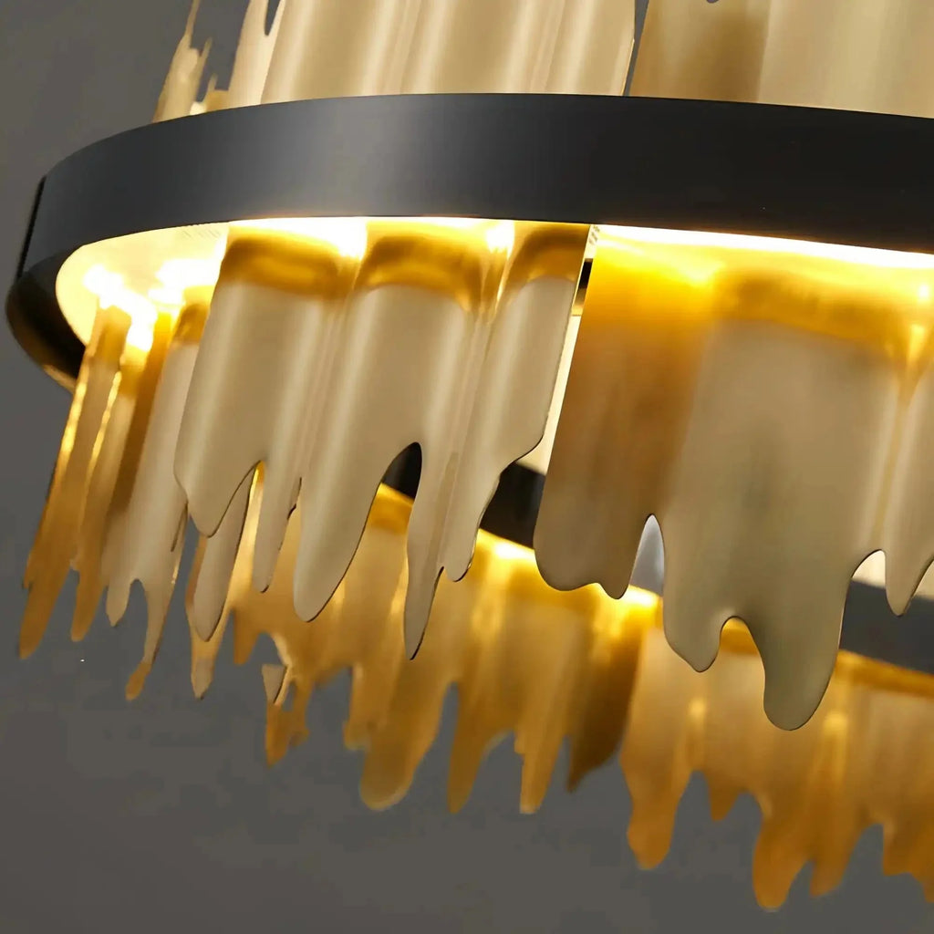 Dahlia Multiple Tier Round Chandelier - Style BBlushlighting