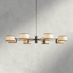 60" / ECRU Daphne Round Chandelier 48", 60"