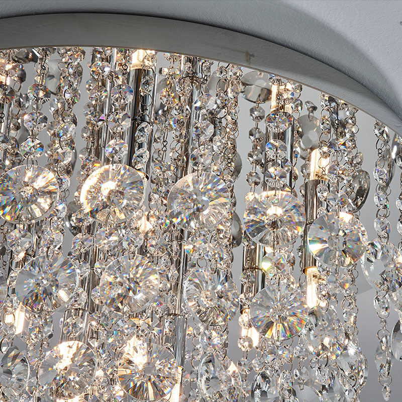 Flush Mount Crystal Ceiling Lighting-NORMAL-Manorlights