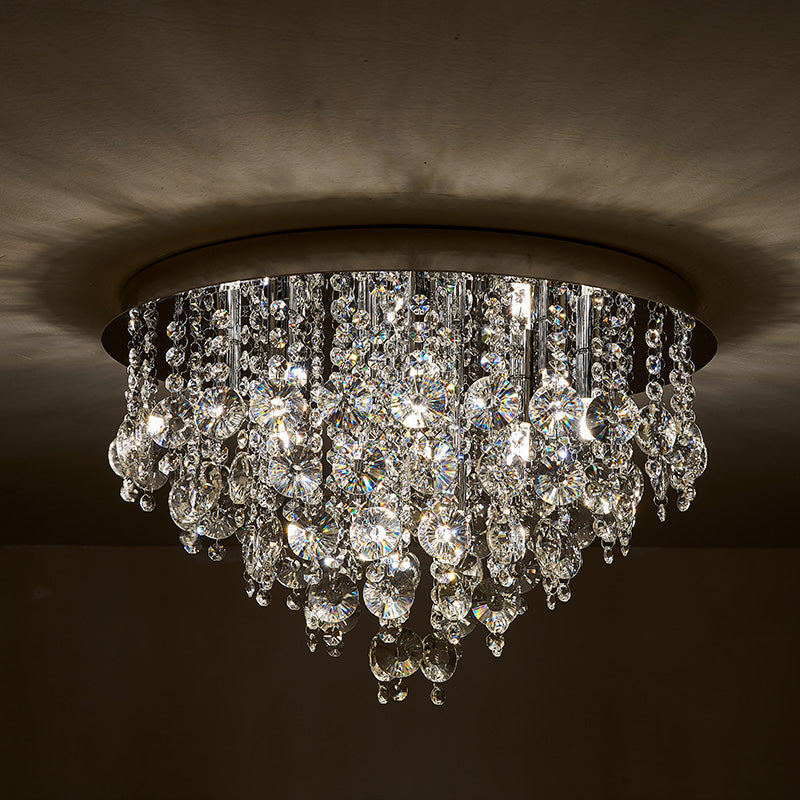 Flush Mount Crystal Ceiling Lighting-NORMAL-Manorlights