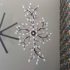 Modern Geometric Crystal Branch Chandelier