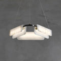 Delia Round Alabaster Chandelier by ManorLights