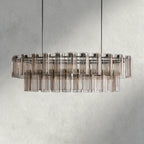 Delsie Oval Chandelier 51", 63", 72"