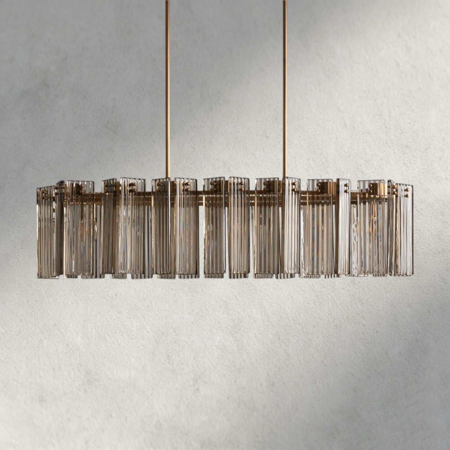 Delsie Oval Chandelier 51", 63", 72"