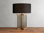 Brass / Smoke / Black Delsie Table Lamp