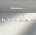 Demaret double Linear chandelier 54", 72"-chandelier-Manorlights