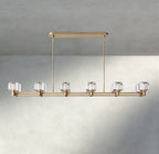 Demaret double Linear chandelier 54", 72"-chandelier-Manorlights