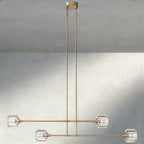 Demaret Mobile Linear Chandelier 54", 72"-chandelier-Manorlights