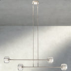 Demaret Mobile Linear Chandelier 54", 72"-chandelier-Manorlights