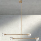 Demaret Mobile Linear Chandelier 54", 72"-chandelier-Manorlights
