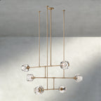 Demaret Mobile Round Chandelier 48", 62"-chandelier-Manorlights