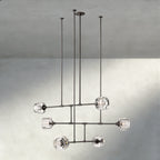 Demaret Mobile Round Chandelier 48", 62"-chandelier-Manorlights