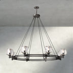 Demaret Round Chandelier 36", 48", 60"-chandelier-Manorlights