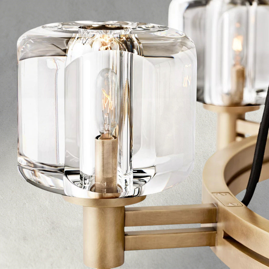Demaret Round Chandelier 36", 48", 60"-chandelier-Manorlights