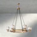 Demaret Round Chandelier 36", 48", 60"-chandelier-Manorlights