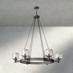 Demaret Round Chandelier 36", 48", 60"-chandelier-Manorlights