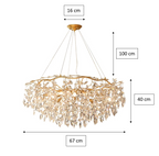 Doris Round Branch Chandelier