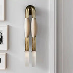 Double Head Antonia Horsehair Sconce-Manorlights
