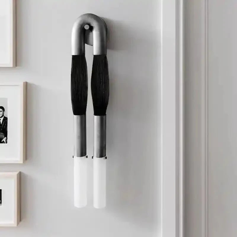 Double Head Antonia Horsehair Sconce-Manorlights