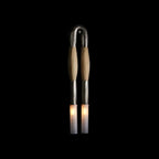 Double Head Antonia Horsehair Sconce-Manorlights