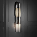 Double Head Antonia Horsehair Sconce-Manorlights