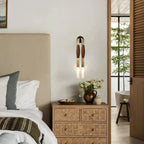 Double Head Antonia Horsehair Sconce-Manorlights