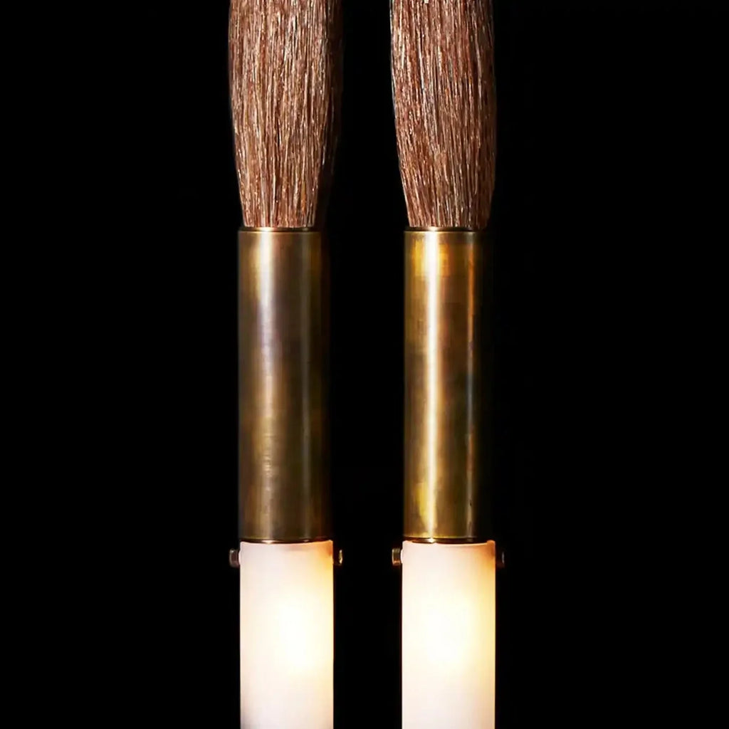 Double Head Antonia Horsehair Sconce-Manorlights