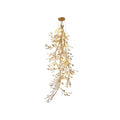 Drooping Ceramic Ginkgo Leaf Chandelier - SizeA -  Manorlights