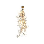 Drooping Ceramic Ginkgo Leaf Chandelier - SizeA -  Manorlights