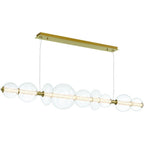 Echelon Linear Chandelier - ChromeClear56”Manorlights