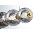 Echelon Linear Chandelier - ChromeClear56”Manorlights