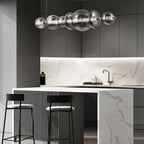 Echelon Linear Chandelier - ChromeClear56”Manorlights
