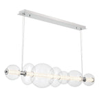 Echelon Linear Chandelier - ChromeClear56”Manorlights