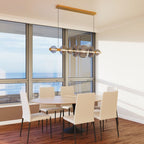 Echelon Linear Chandelier - ChromeClear56”Manorlights