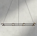 Éclatant Rectangular Chandelier 54", 72"-chandelier-Manorlights