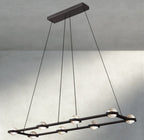 Éclatant Rectangular Chandelier 54", 72"-chandelier-Manorlights